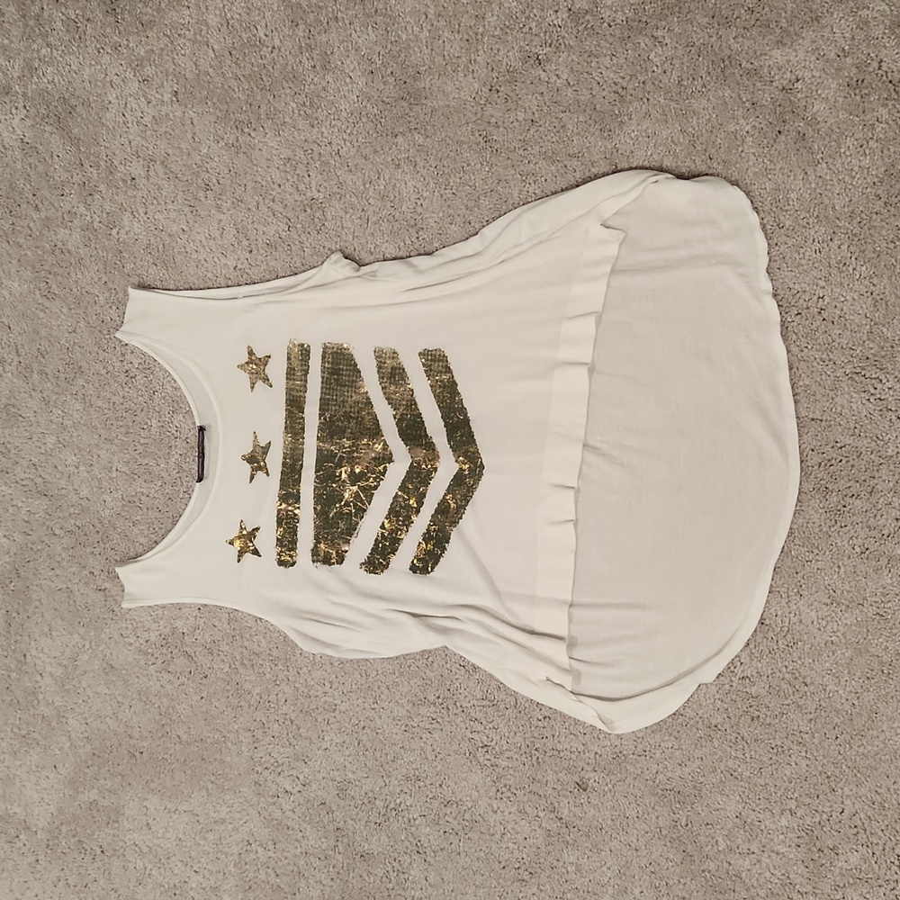 High Low Tank Top - Size Medium